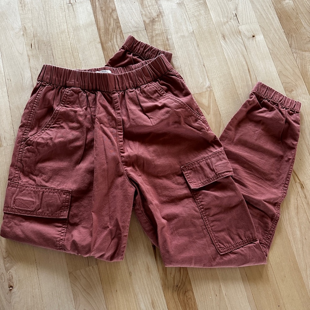 3/$20 ✨ - H&M Kids Terracotta/Pink Cargo Pants